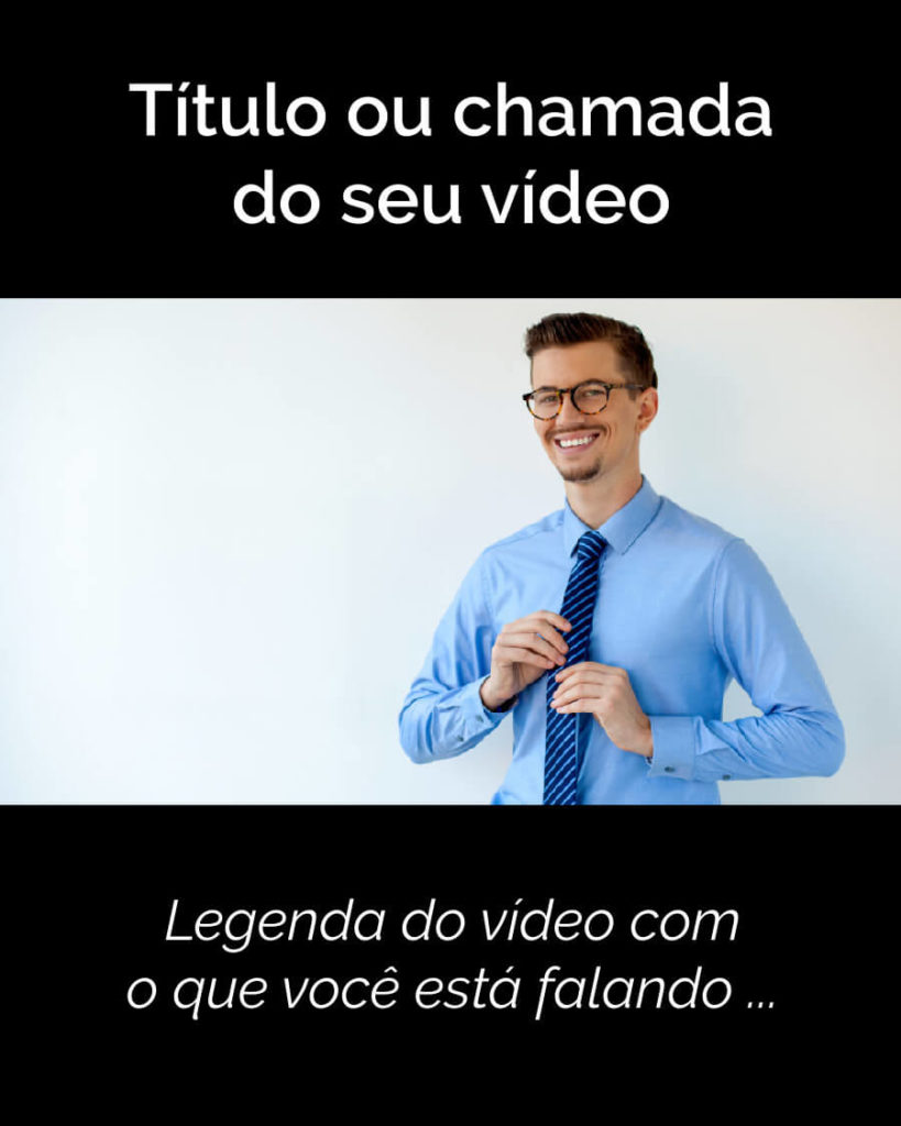 Video horizontal no formato vertical