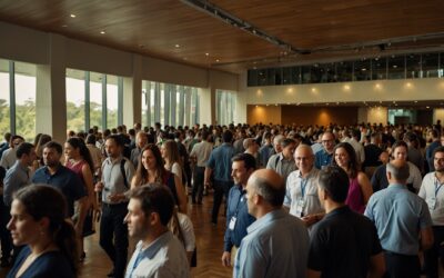 Como posso usar eventos locais para networking e construção de parcerias?